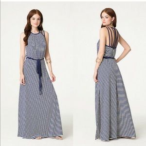 Bebe Striped Maxi Dress